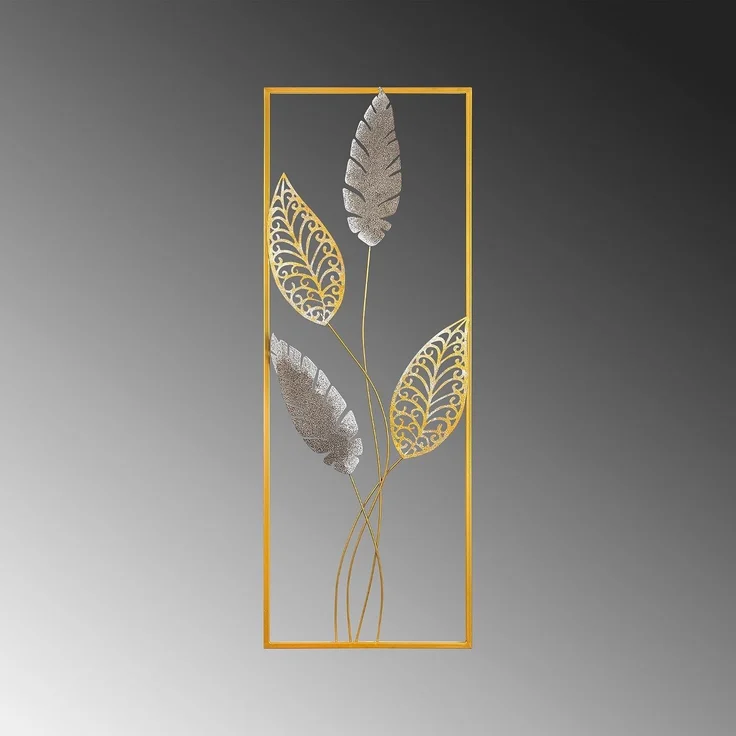 Wallity 'Timeyi' Dekoratives Wandaccessoire aus Metall, Mehrfarbig, 90 x 5 x 32 cm – Bild 6