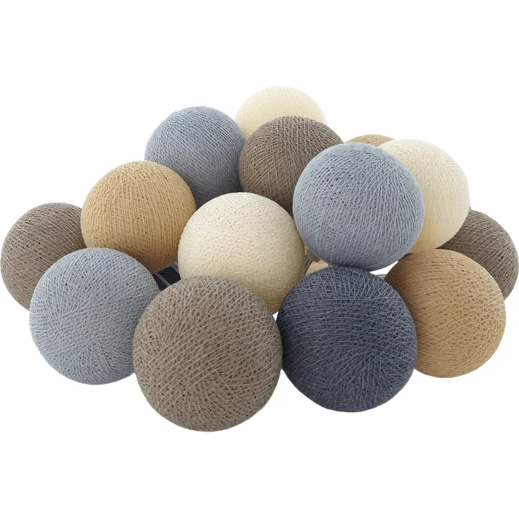 LIFETIME Lichterkette - Cotton Ball Lights - Beach
