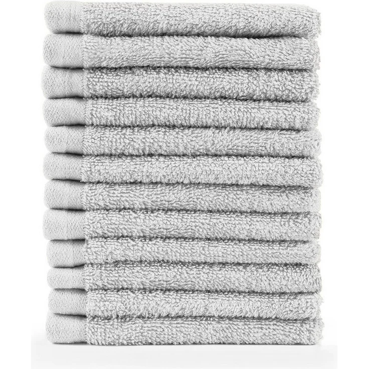 Blumtal Gästehandtücher 30x30cm - weich und saugstark, Frottee (12-St), 12er und 24er Set, 100% Baumwolle – Bild 5