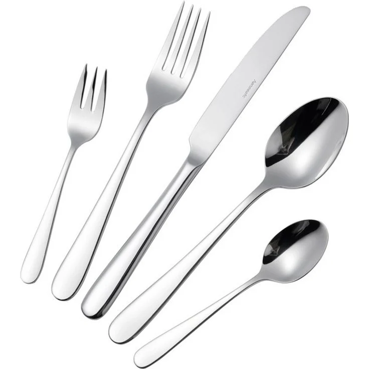 Hanseatic Besteck-Set BASIC (60-tlg), 12 Personen, Edelstahl 18/10, modischer Klassiker – Bild 4
