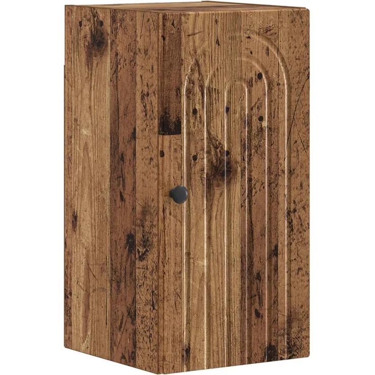 vidaXL 4-teiliges Badezimmer-Schrank-Set ALKMAAR Altholz Holzwerkstoff 3417916 – Bild 2
