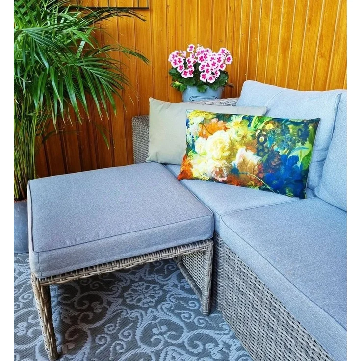 JACK Dekokissen Outdoor Lounge Kissen 30x50cm Motiv inkl. Füllung, mit Lotus-Effekt, Robust, Strapazierfähig, für Innen & Außen geeignet – Bild 1