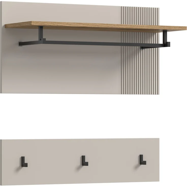 Paneel (B/H/T: 80x80x28 cm) in Kaschmir Nachbildung und Kaschmir Nachbildung – Bild 1