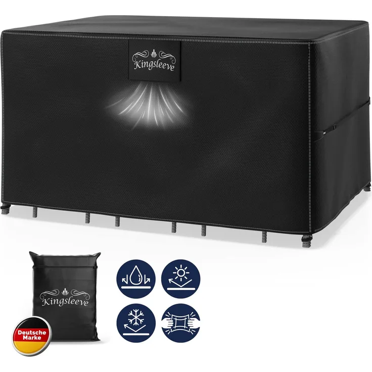 KINGSLEEVE® Abdeckung Gartenbar Wasserdicht Winterfest