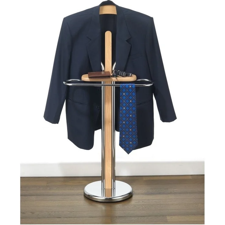 IDIMEX Herrendiener GREGOR, Herrendiener Kleiderbutler Stummer Damen Diener Kleiderstange Hosenbüg – Bild 2