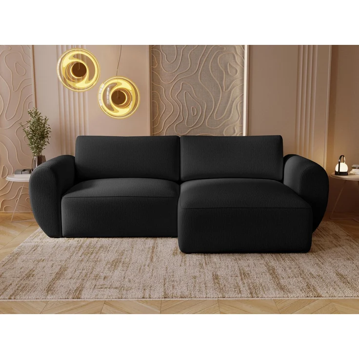 Mirjan24 Ecksofa Rejpf (Farbe: Rambo 99), 87 x 147 x 261 cm – Bild 1