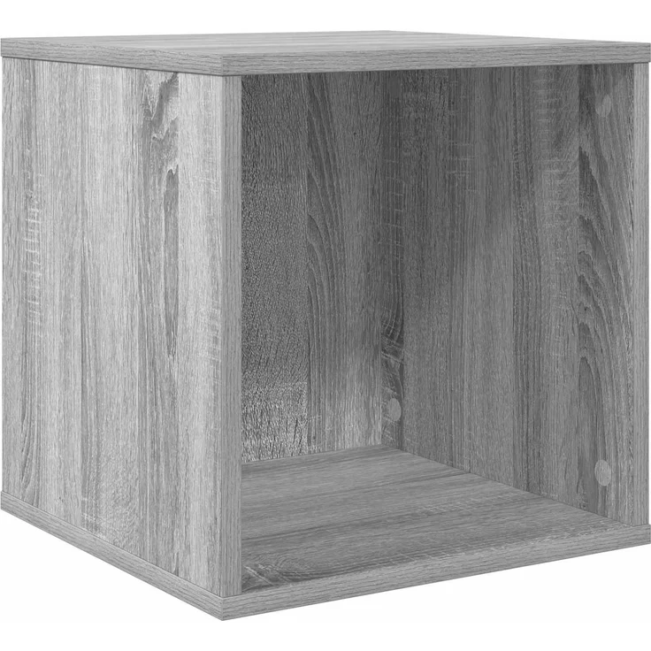 vidaXL Vinyl Album Box 2 stk. Sonoma-Grau 37 x 36,5 x 38 cm 8012853 – Bild 4