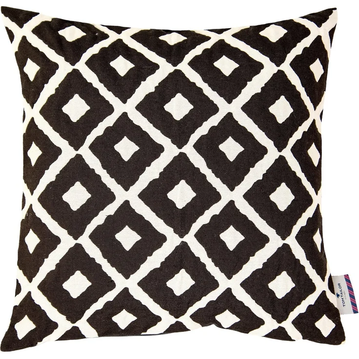 TOM TAILOR HOME Dekokissen Small Squares, Kissenhülle ohne Füllung, 1 Stück – Bild 5