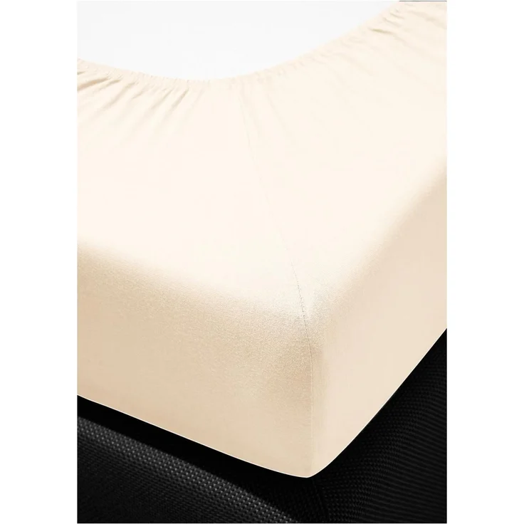 Irisette Mako-Jersey Betttuch Jupiter 0008 natur 190x200 cm 8-80 natur – Bild 5