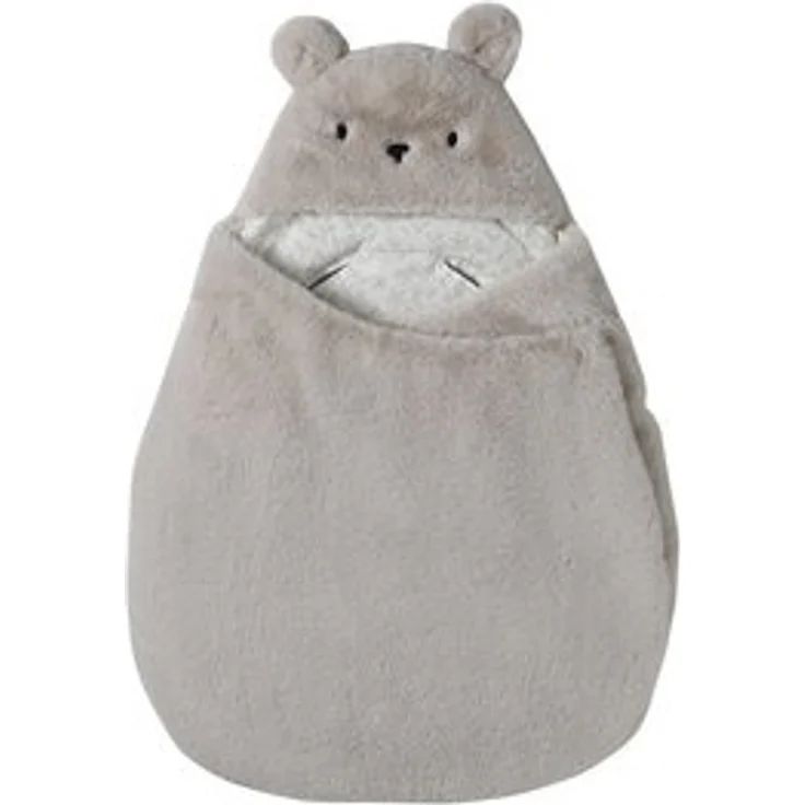 vertbaudet Fußsack 2-in-1 Baby Ausfahrsack/Wickelunterlage, Plüsch, 1er-Pack – Bild 6