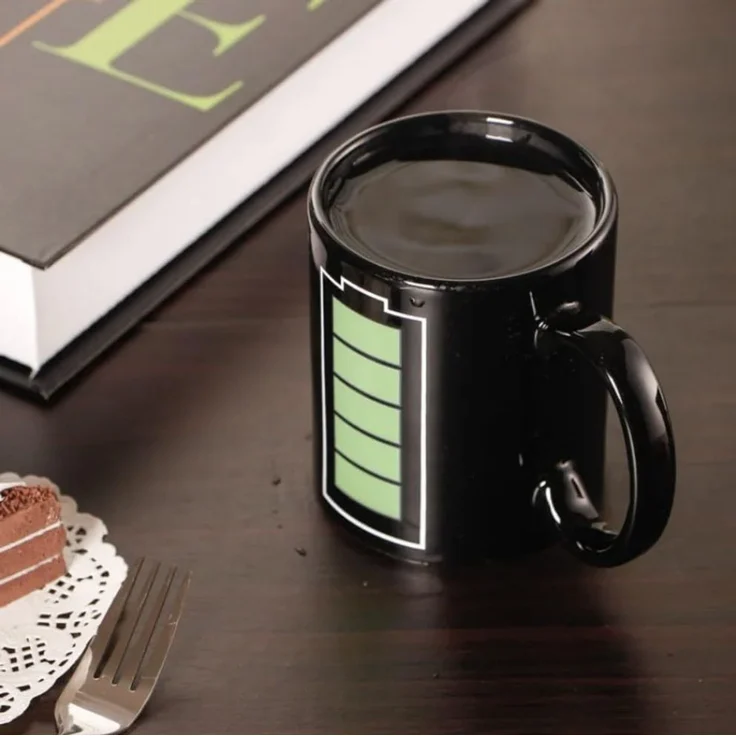Ruhhy Tasse Kaffeetasse Zauberbecher 330 ml, 1-tlg, Keramik, Kreative Geschenkidee für Freunde, Familie oder Kollegen – Bild 4