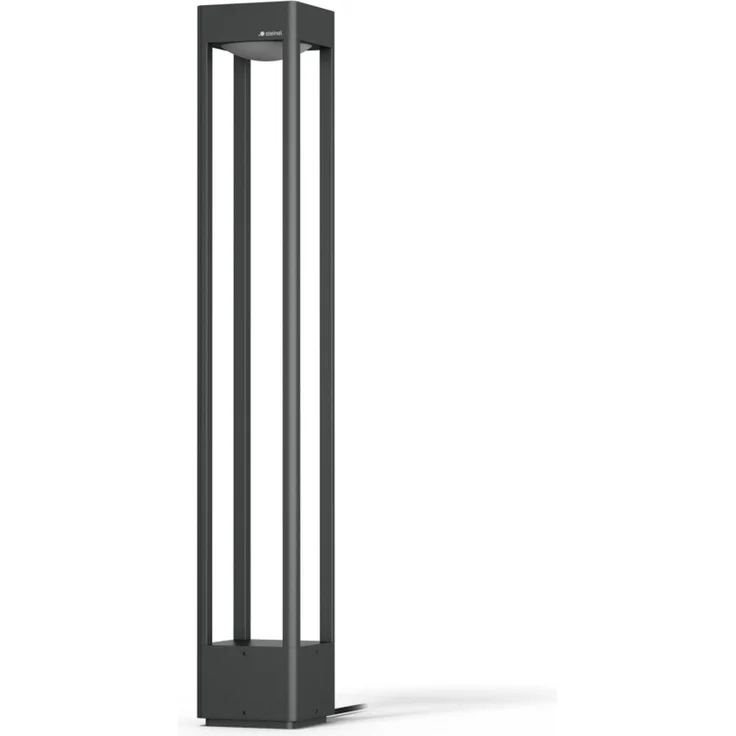 Steinel Wegeleuchte Stela C 24V 86 cm, RGBWW Gartenleuchte, 16 Mio. Farben, Dämmerungssensor, dimmbare Pollerleuchte, Zeitschaltuhr, App-Steuerung, Plug & Play, IP65 – Bild 1
