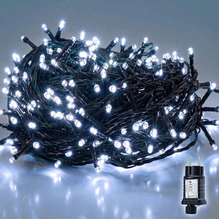Salcar LED-Lichterkette 2m-100m LED Lichterkette Weihnachtsbaum 20-1660er LED Weihnachtsdeko – Bild 1