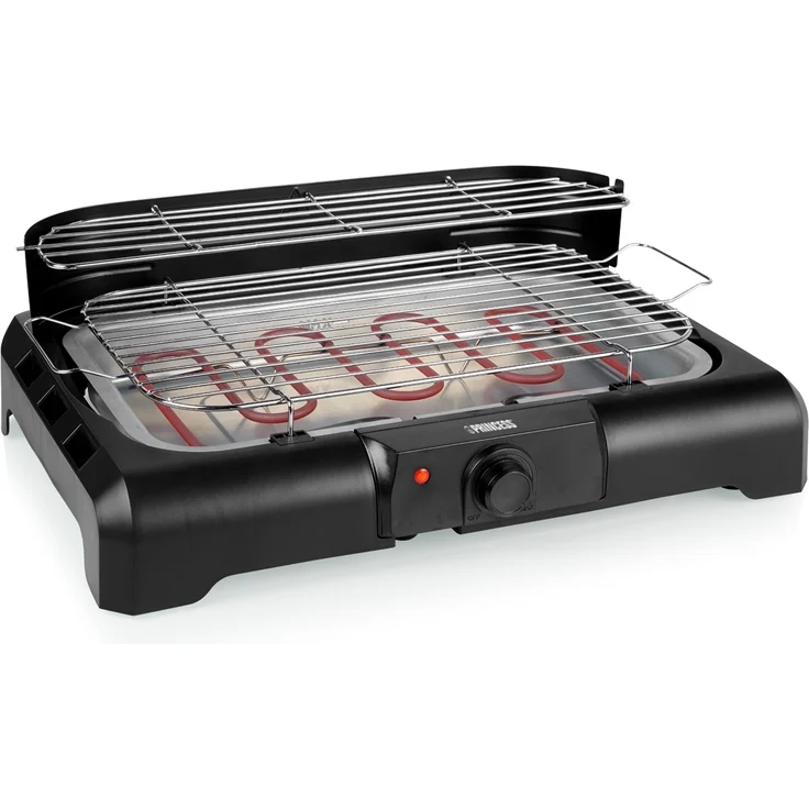 2in1 Standgrill & Tischgrill mit Grillzange 40x25cm, 2200Watt – Bild 4