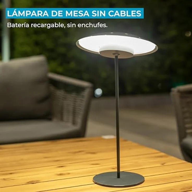 New Garden SARDINIA 30 anthrazit BATTERY LAMP – Bild 3