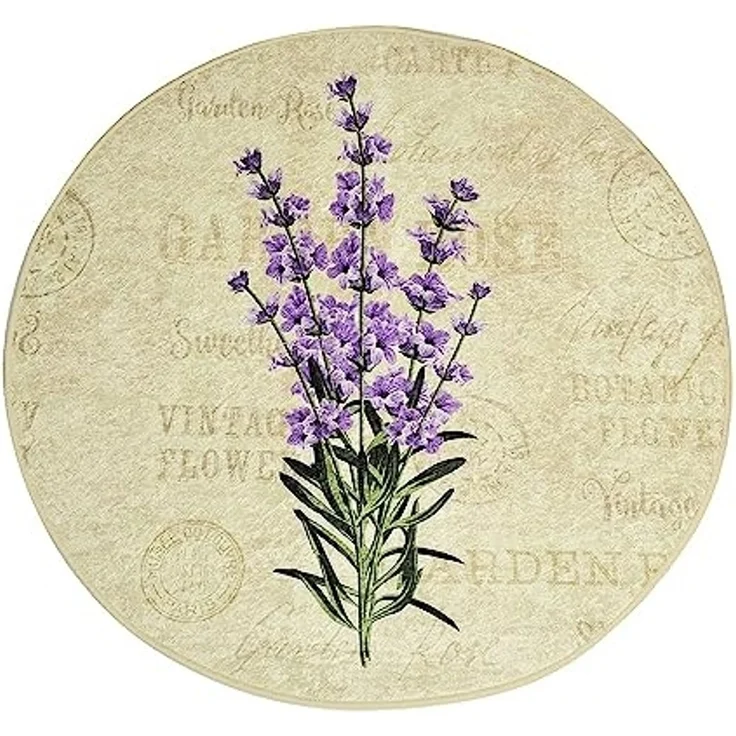 Badteppich mit Lavendel – Bild 1