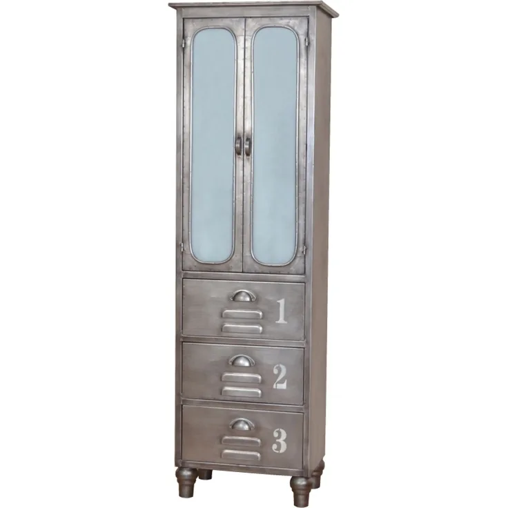 Metallschrank Konstantin, 150 cm hoch