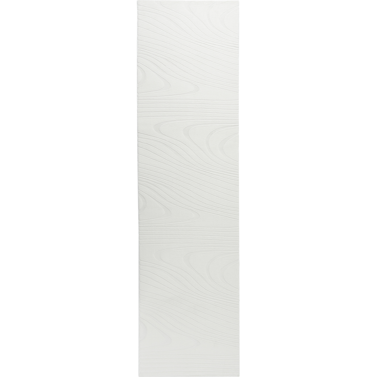 Kunstfellteppich ONTAKE Cremeweiß 80 x 300 cm