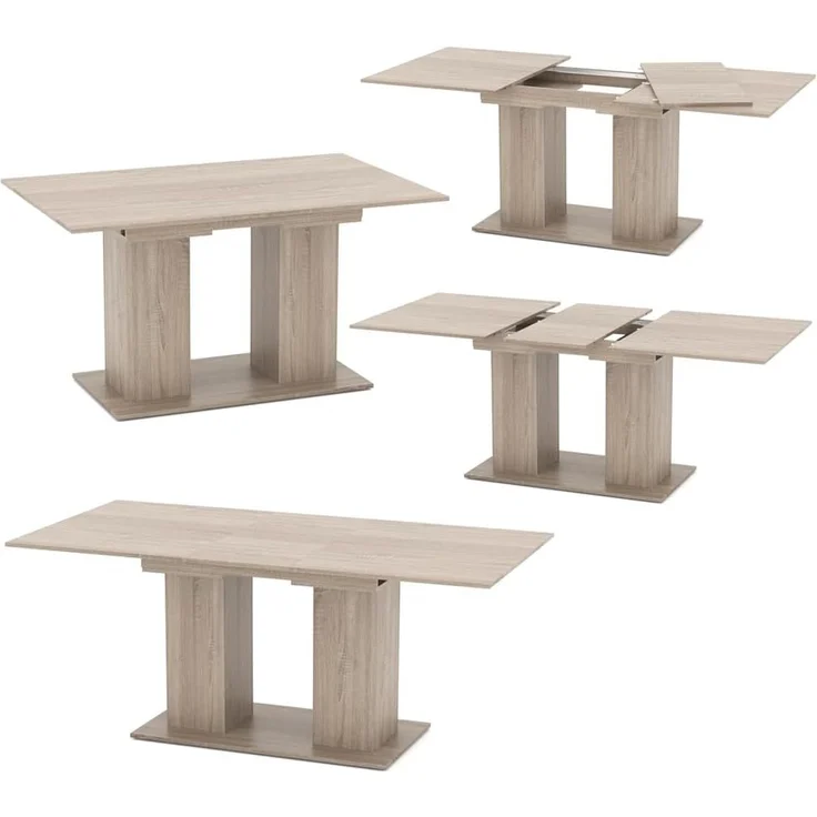 Esstisch Dix Sonoma 140 x 90 cm Vicco – Bild 6