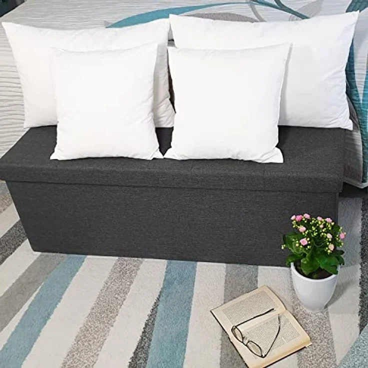 DILUMA Microfaserkissen Füllkissen Mikrofaser 2er Set - Innenkissen, Füllung: Kunstfaser, Perfekt als Sofakissen, Dekokissen, Kopfkissen – Bild 7