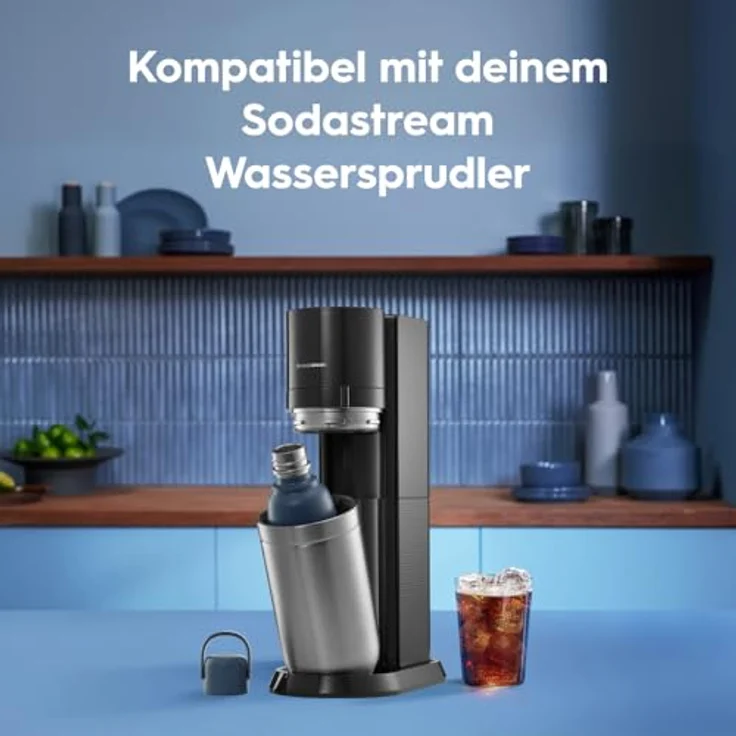 SodaStream Fizz&go COOL 0,9L Metallflasche Storm – Bild 5