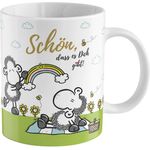 Sheepworld Zaubertasse schön das es Dich gibt Porzellan 35 cl Geschenkbox 47058