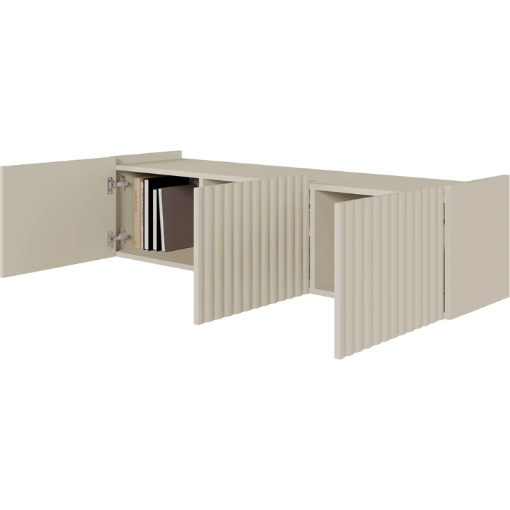 Selsey ‘Fiorra’ TV-Hängeboard 3-türig, Greige ca. 49 x 144 x 38 cm – Bild 6