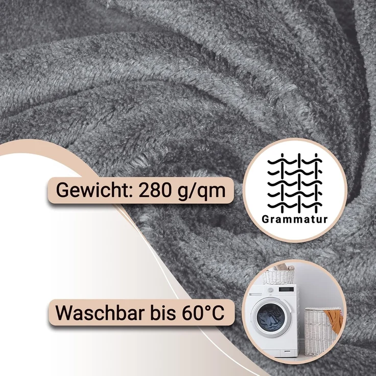 ZOLLNER Kilt, 100% Polyester, Gummizug, Klettverschluss, Klettverschluss, Gummizug, Klettverschluss, 100% Polyester, vom Hotelwäschespezalisten – Bild 5