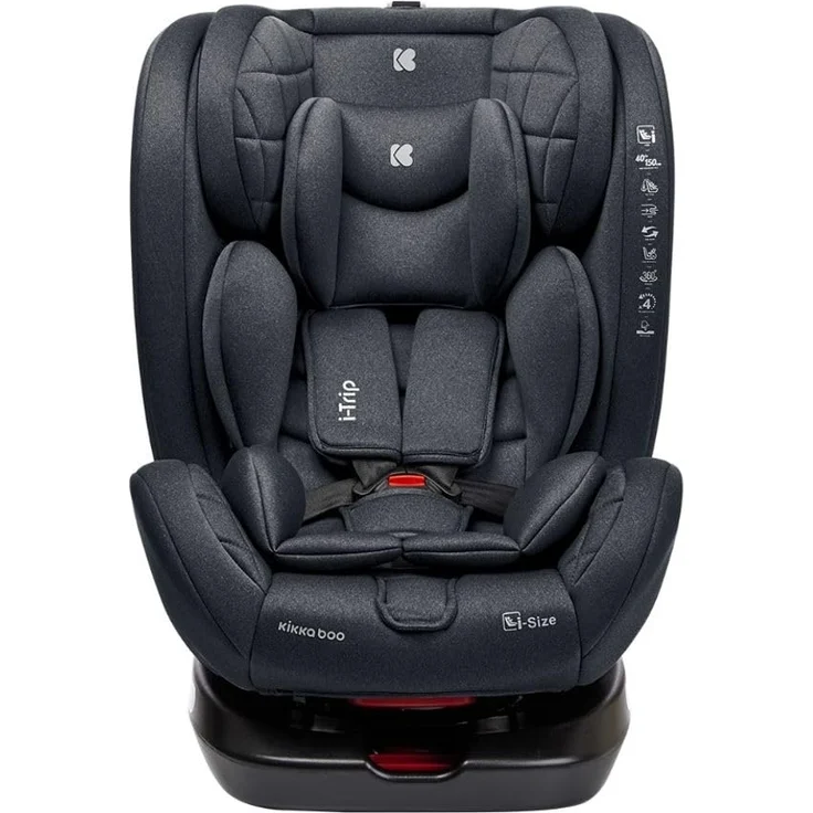 Kikkaboo Kindersitz i-Trip i-Size (40-150 cm) Gruppe 0+/1/2/3 verstellbar Isofix grau – Bild 5