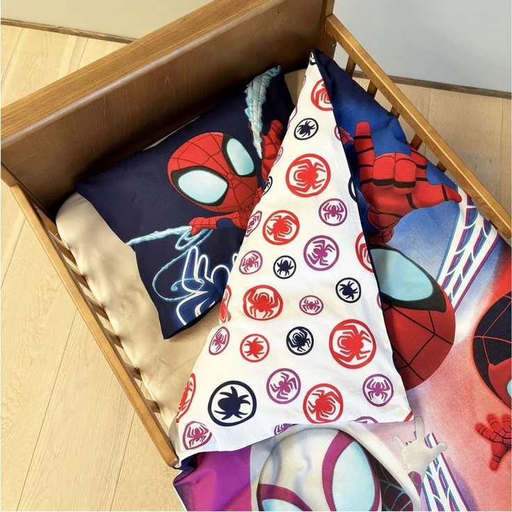 Spidey Baby Bettwäsche Set 100 x 135 cm 40 x 60 cm – Bild 4