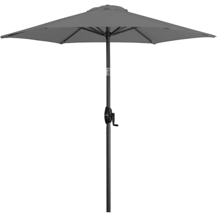 Derby 'Basic Lift neo 180' Sonnenschirm, mit Höhenverstellung, grau – Bild 2