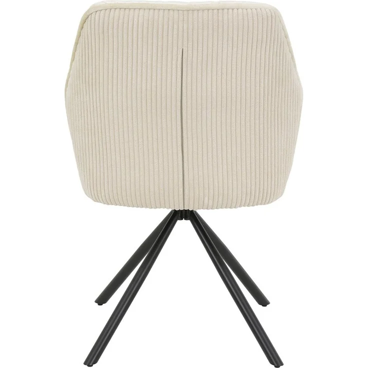 Armlehnenstuhl Aalen / Amira S, Stoff, Beige, 56 x 89 x 61 cm – Bild 5