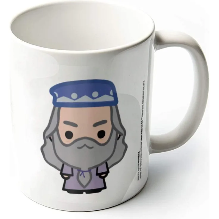 Wizarding World Harry Potter Kawaii Albus Dumbledore Ceramic Mug KaffeeTasse, Keramik, Mehrfarbig, 7. 9 x 11 x 9. 3 cm