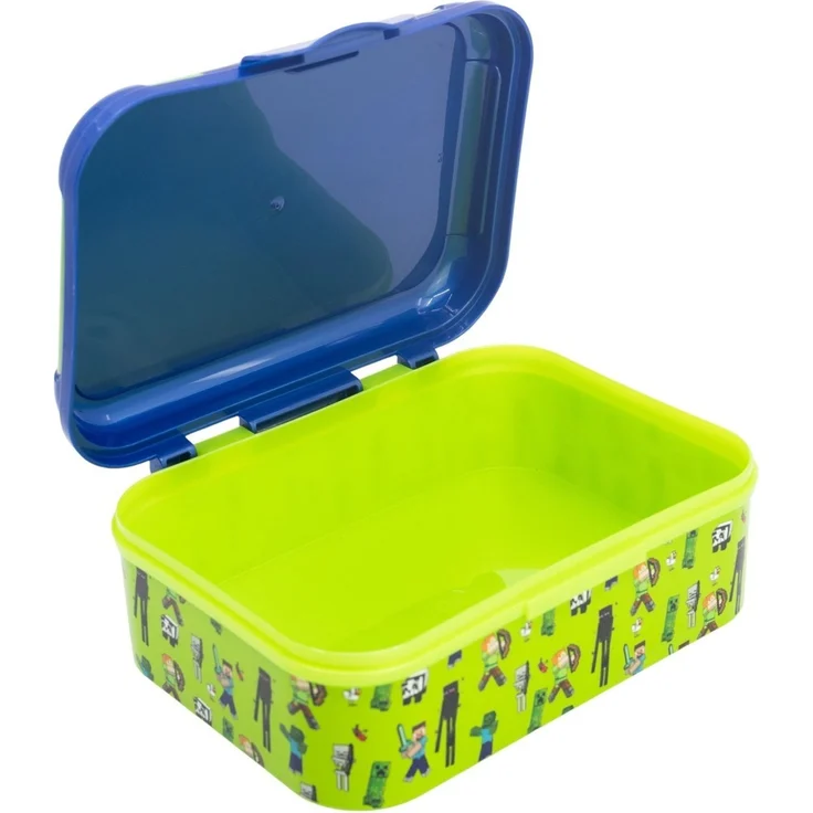 Minecraft Kinder Lunchbox Brotdose für Snacks Frühstück und Pause – Bild 3