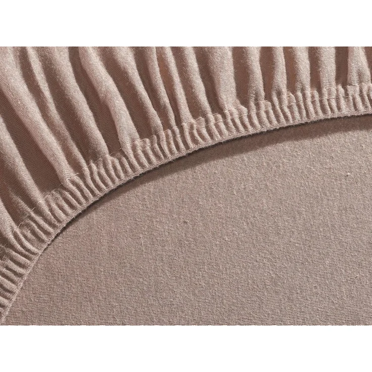 Hometex Premium Textiles Spannbettlaken Exclusive bis 25 cm Steghöhe, Jersey, Gummizug: rundum, 100% Baumwolle, Premium Qualität 160 g/m² – Bild 3