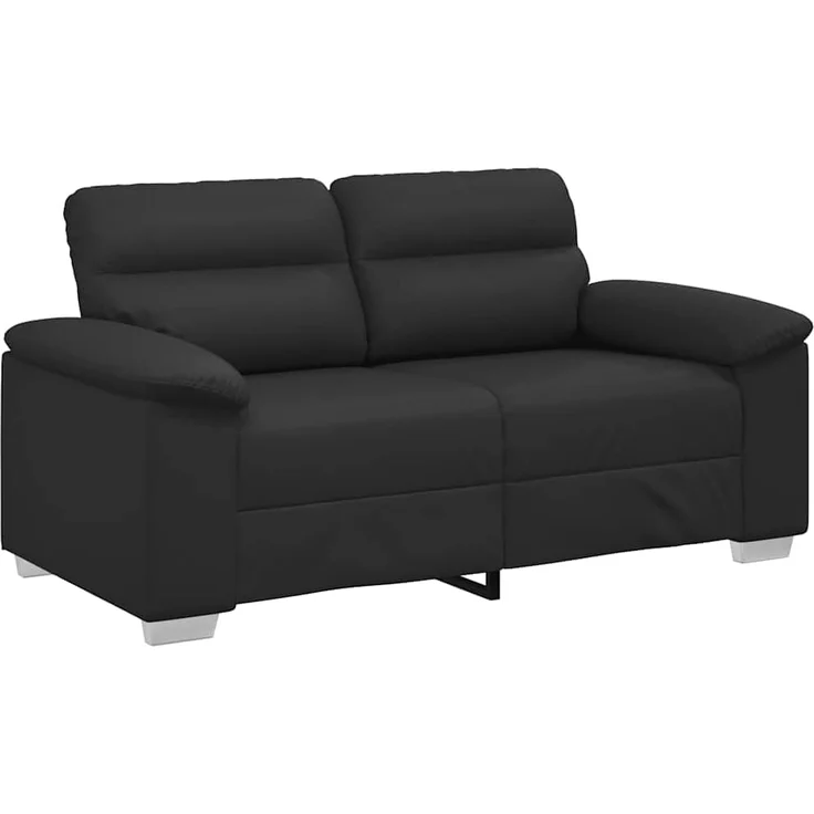 vidaXL 2-Sitzer-Sofa Schwarz 160x81x84 cm Kunstleder 4105337 – Bild 1
