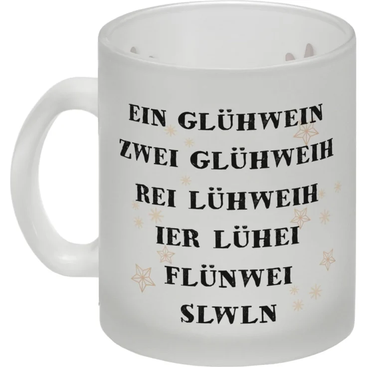 speecheese Tasse Glühweintasse mit betrunkenem Rentier und lustigem Spruch – Bild 2