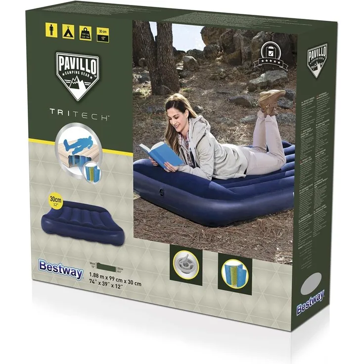 Pavillo™ TriTech™ Luftbett Single XL/Lo 188 x 99 x 30 cm