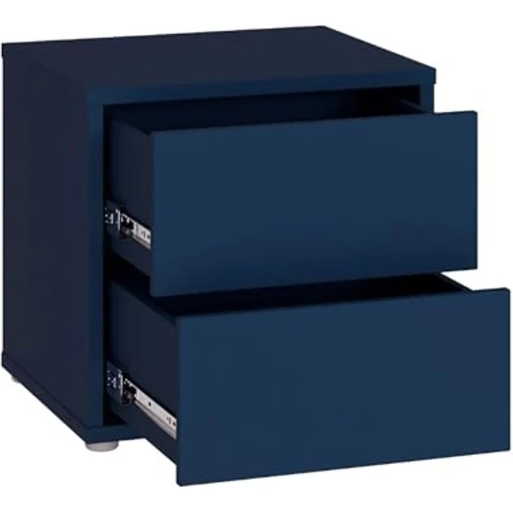 FORTE Nachtkommode Alice Springs, Schubkästen mit Vollauszug, Push to Open – Bild 7