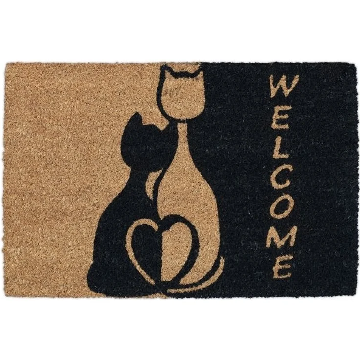 Fußmatte Kokos mit Katzen 10039441 – Bild 1