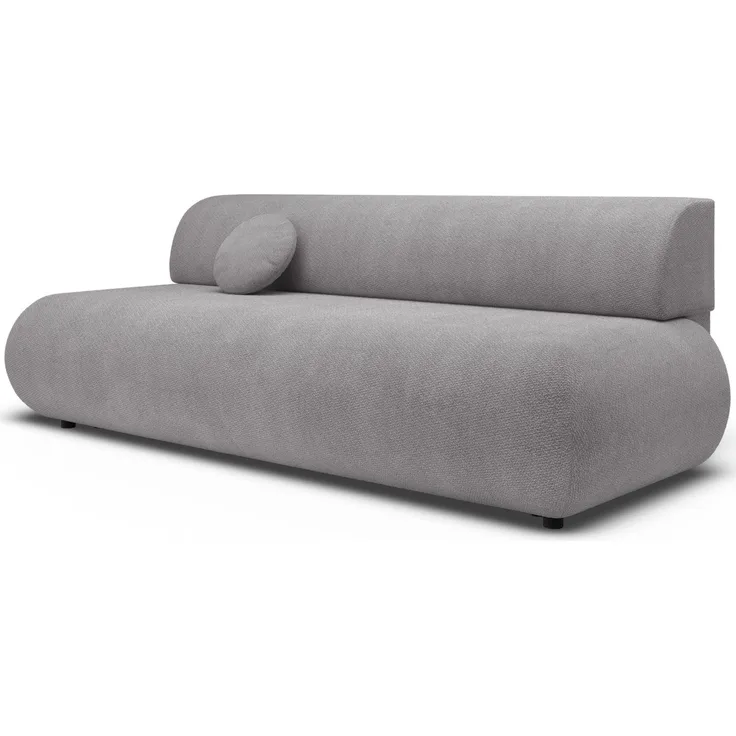 Selsey 'Armone' 3-Sitzer Sofa mit Schlaffunktion, Chenille, Grau