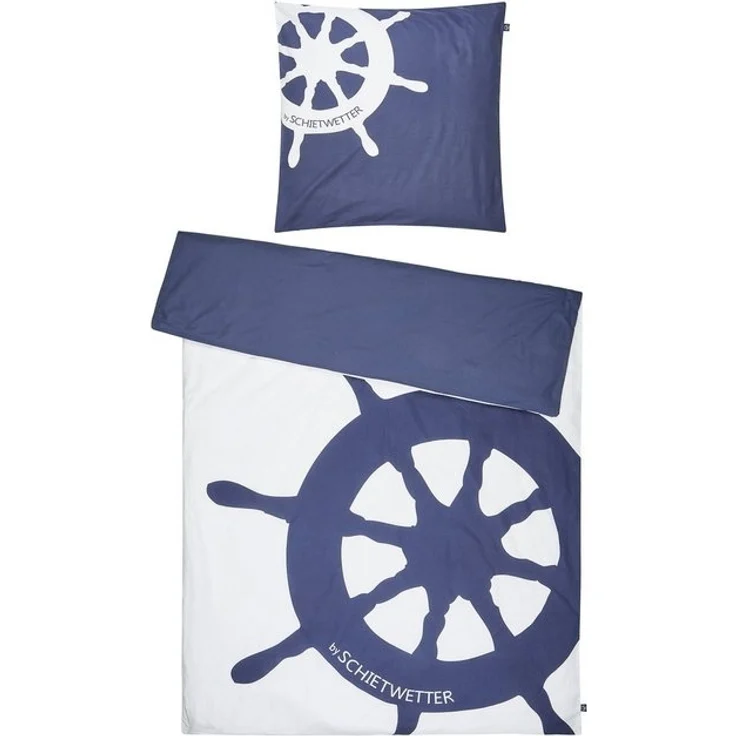 Schietwetter Bettwäsche Accessoire Bettwäsche "Steuerrad" 135x200, 2teilig, Stoff, 1 teilig – Bild 4