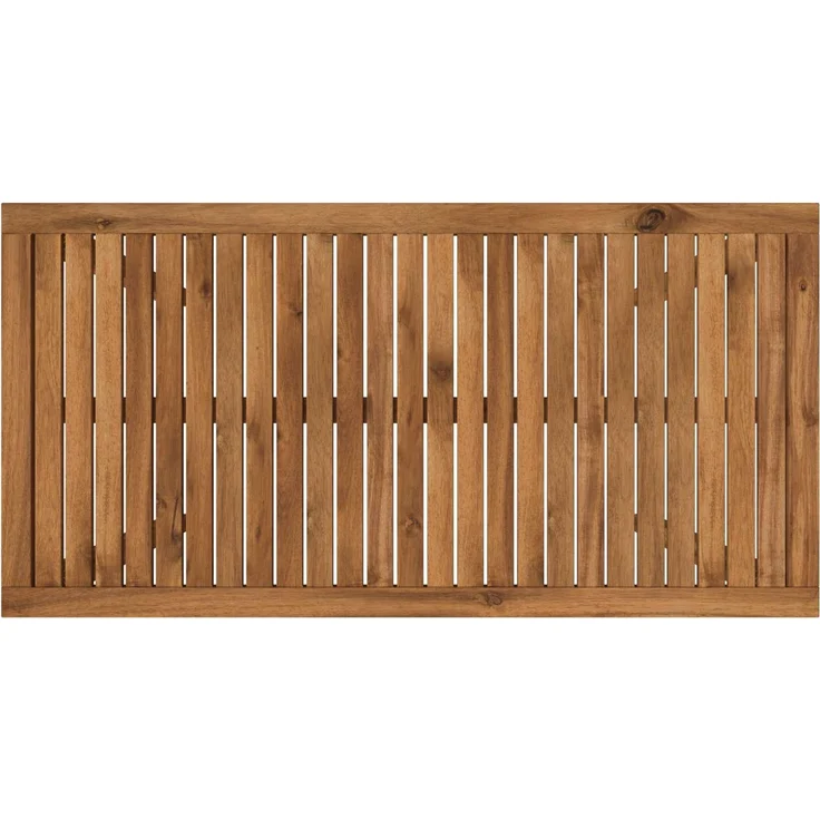 vidaXL Gartentisch LAREN Natur 108,5 x 55 x 75 cm Massivholz Akazie 901249 – Bild 5