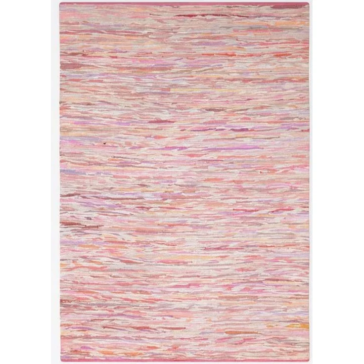 Wohnando Teppich MY-RUG Rajesh, Chindi-Teppich 110x60 cm, rechteckig, Höhe: 10 mm, aus recycelten Baumwollresten, Fleckerl, handgewebt, wendbar – Bild 4