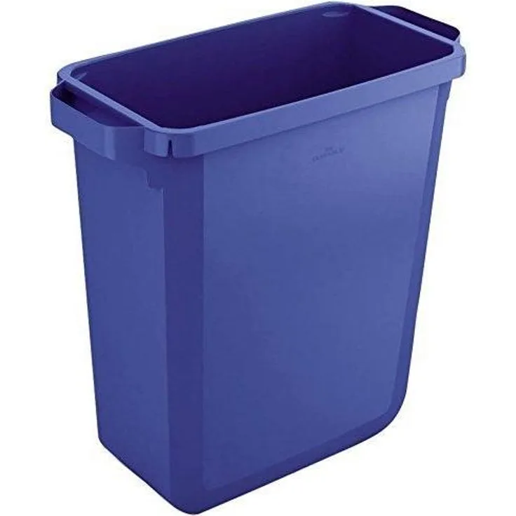 Durable Durabin 60 Abfallbehälter, 60 L, mit Tragegriffen, blau (1800496040)