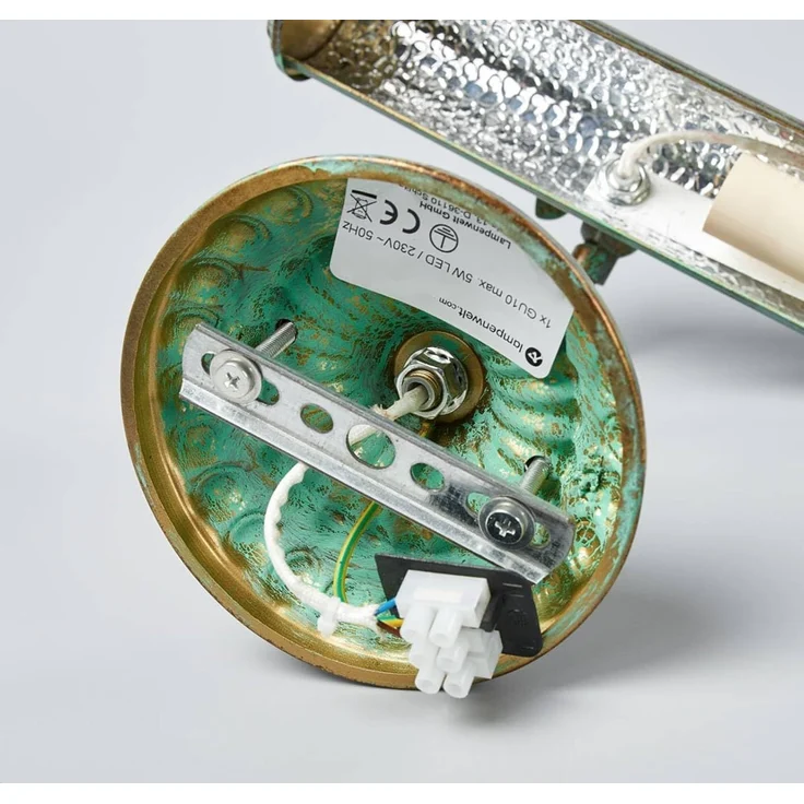 Lindby Bilderleuchte Beno, Metall, Bronze IP20, 1 x 40 W – Bild 7