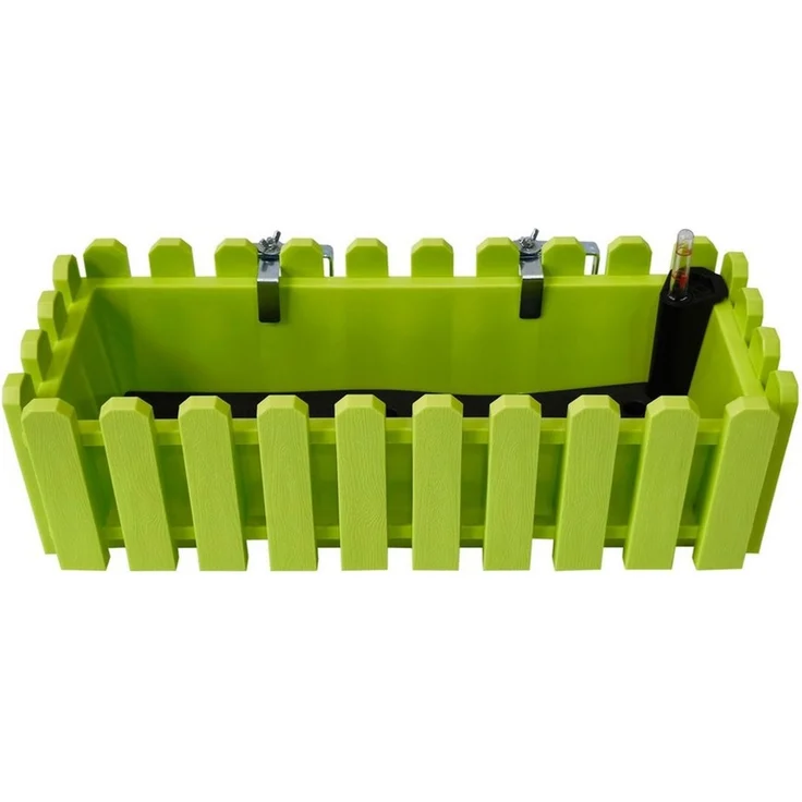HTI-Living Blumenkasten Pflanzgefäß mit Wasserspeicher 50 cm Nessa (Stück, 1 St, 1 Blumenkasten), Blumenkasten mit Wasserstandsanzeige – Bild 1