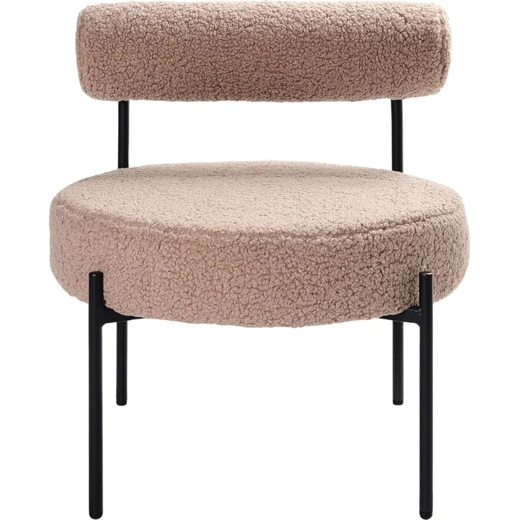 Sessel ALPHA Bouclé Taupe
