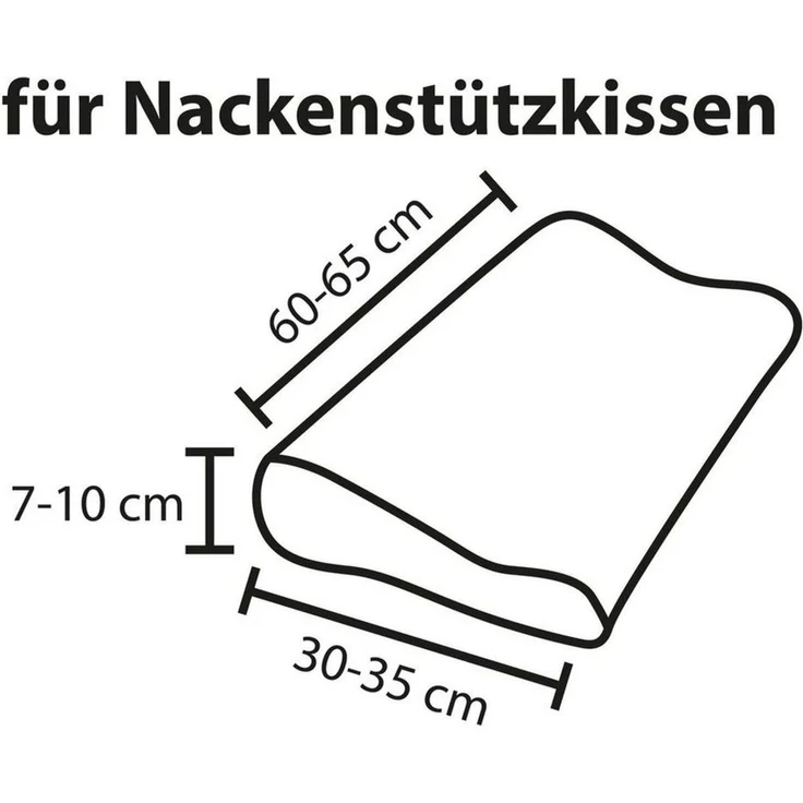 TRAUMSCHLAF Kissenbezüge Universal, (1 Stück) – Bild 2