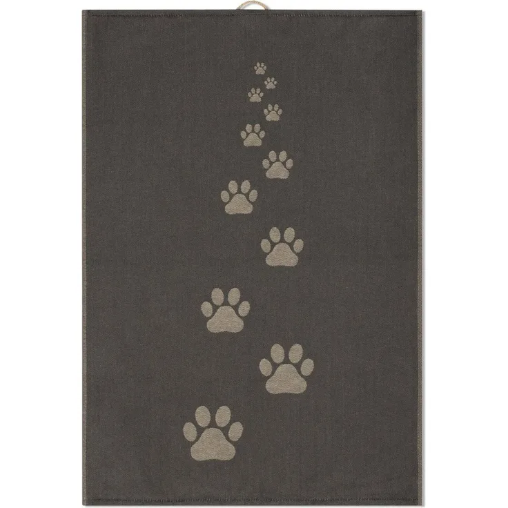 ROSS Geschirrtuch Hundepfoten 3er-Pack, (Packung, 3-tlg, 3er-Pack)
